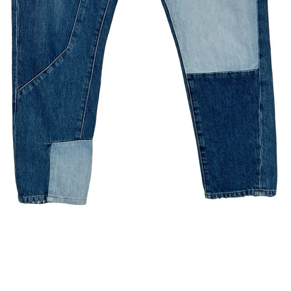 Frame Le Original Landa Mix Patchwork Jeans| Size 28 - Picture 5 of 9